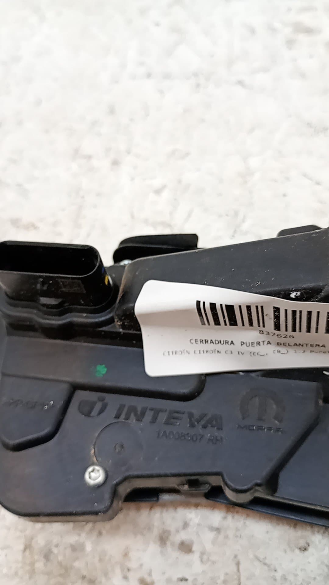Cerradura puerta delantera derecha CITROEN CITROËN C3 IV (CC_, CB_) 2