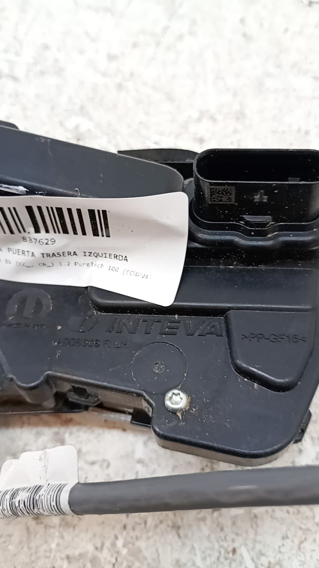 Cerradura puerta trasera izquierda CITROEN CITROËN C3 IV (CC_, CB_) 2