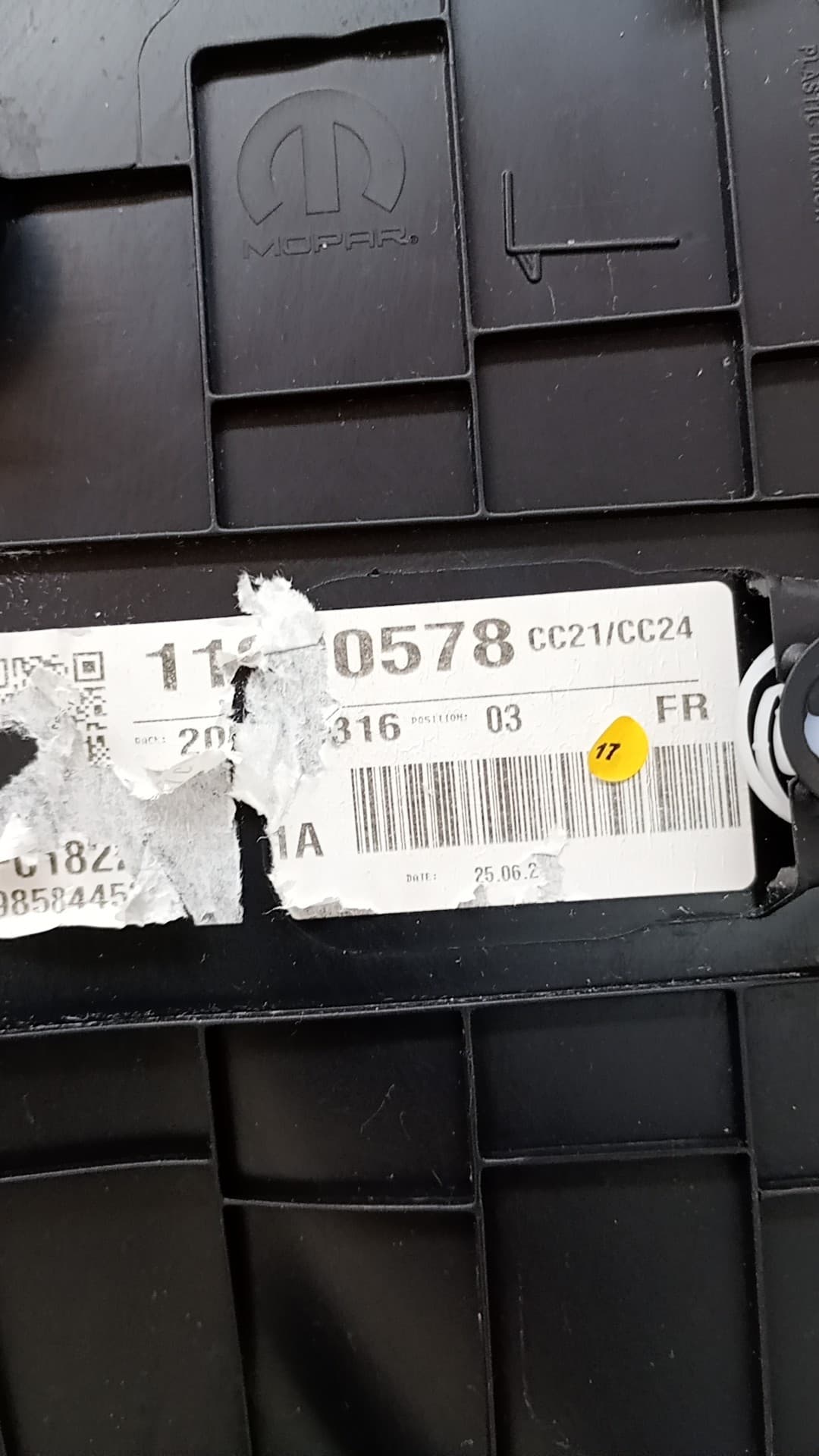 Guarnecido puerta delantera derecha CITROEN CITROËN C3 IV (CC_, CB_) 3