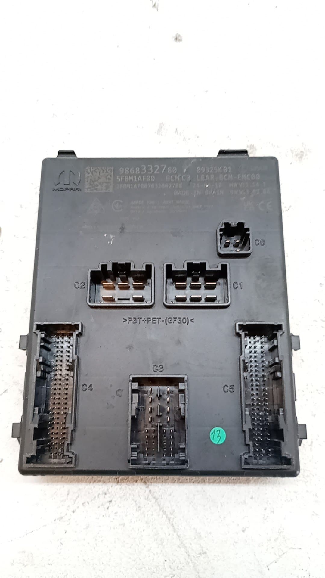 Modulo electronico CITROEN CITROËN C3 IV (CC_, CB_)