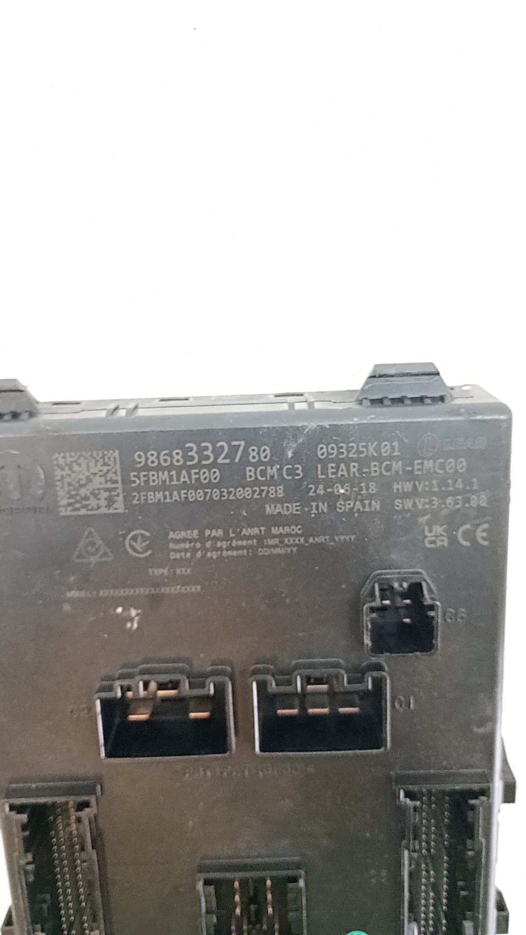 Modulo electronico CITROEN CITROËN C3 IV (CC_, CB_) 3