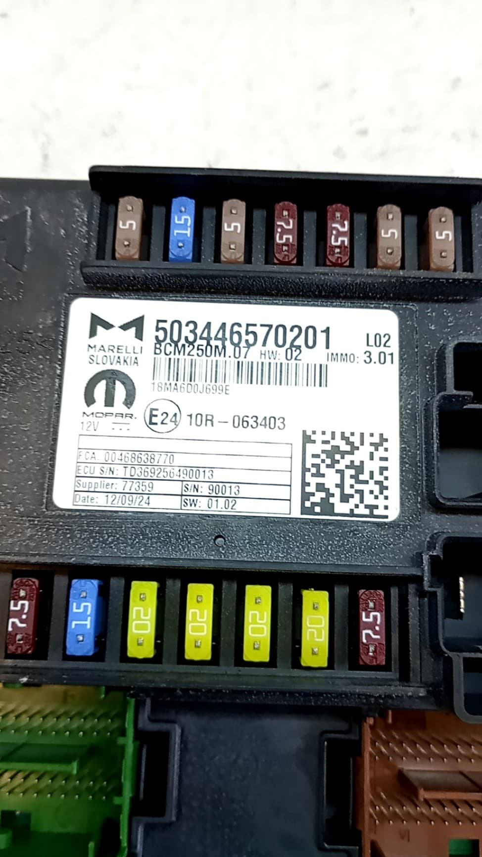 Recambio FIAT DUCATO ref. 46863877 4