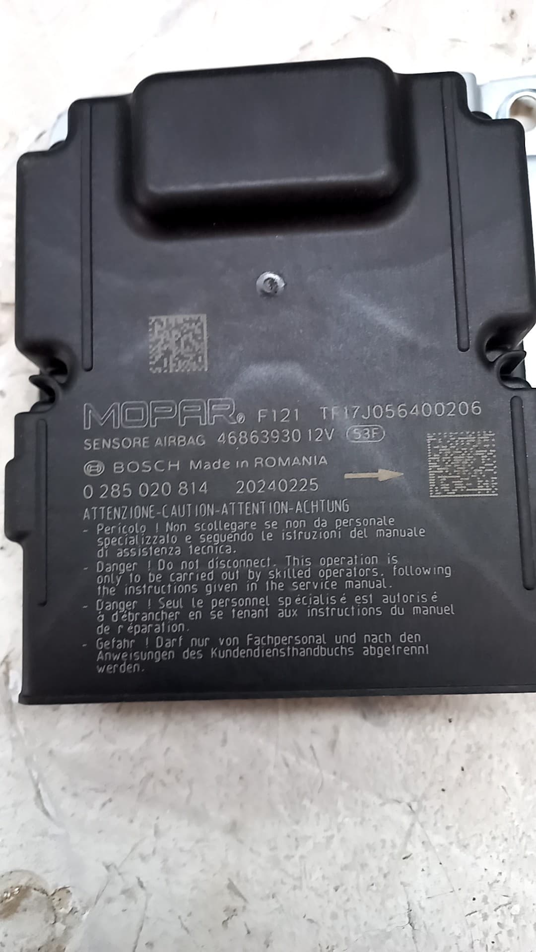 Kit airbag FIAT DUCATO FURGON 35 (290) 4