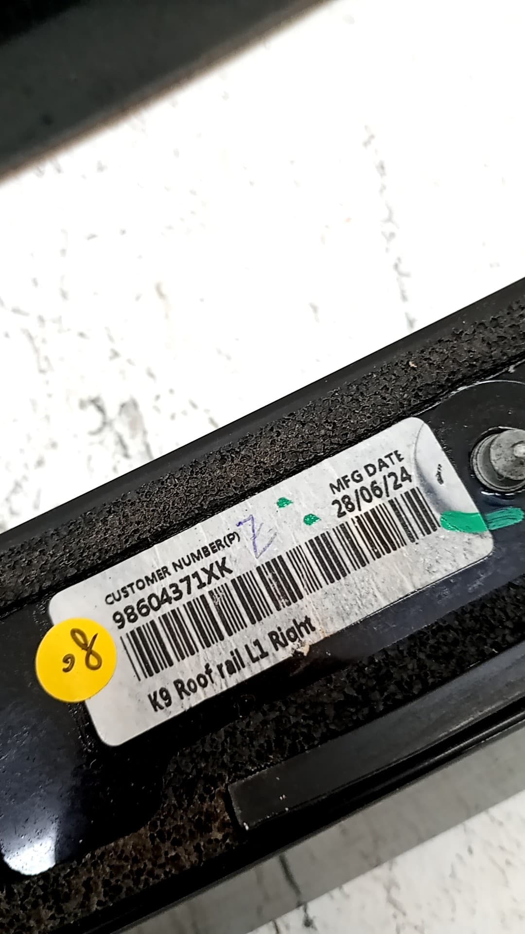 Barras techo OPEL COMBO FURGONETA/MONOVOLUMEN (K9) 2
