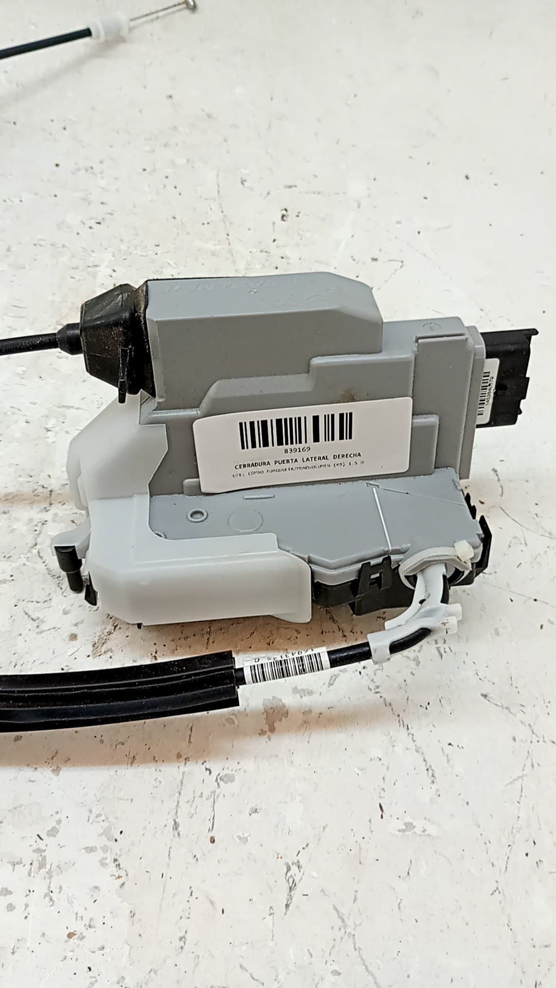 Cerradura puerta lateral derecha OPEL COMBO FURGONETA/MONOVOLUMEN (K9)