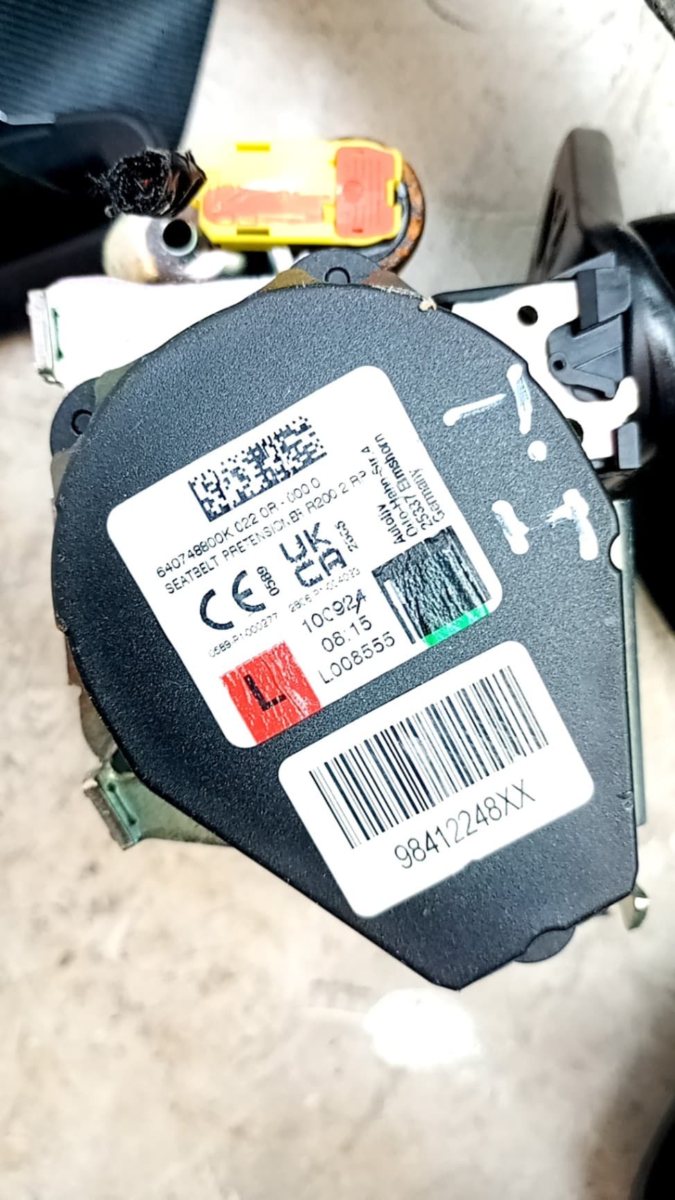 Kit airbag PEUGEOT 2008 (P1) 5