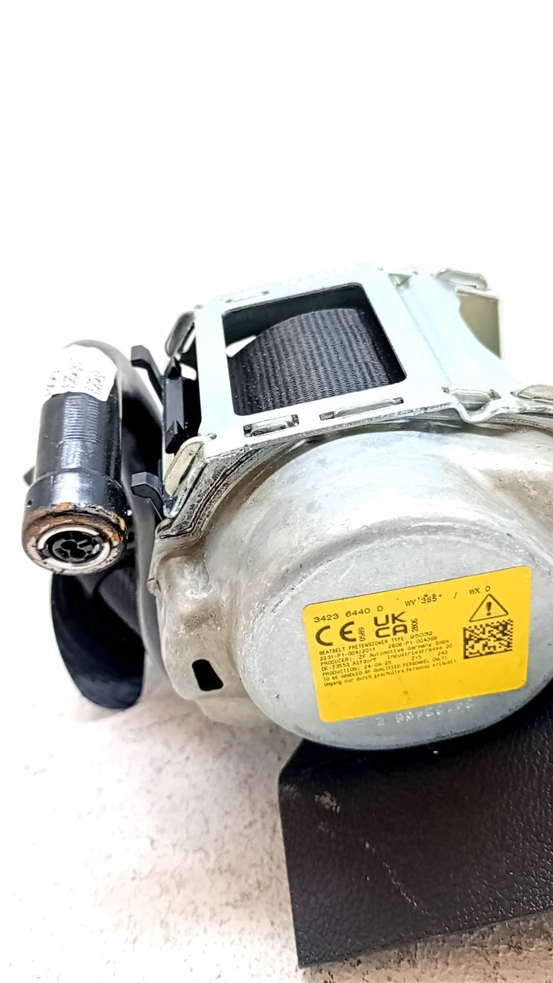 Cinturon seguridad delantero derecho CITROEN BERLINGO FURGÓN 3