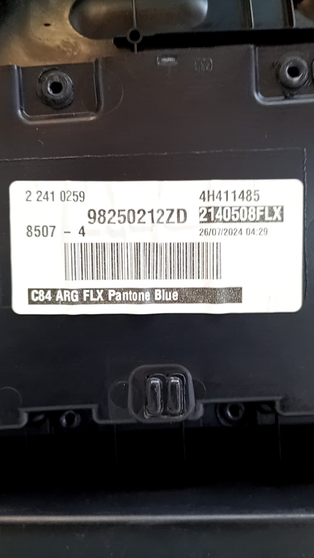 Recambio CITROEN CITROËN C5 AIRCROSS (AC_, AJ_, AR_, A4_) ref. 98250212ZD 2