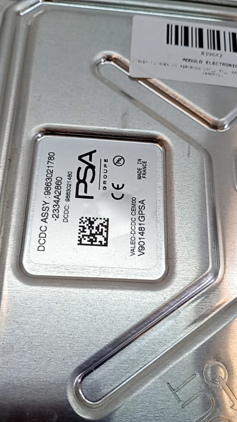 Modulo electronico CITROEN CITROËN C5 AIRCROSS (AC_, AJ_, AR_, A4_) 4