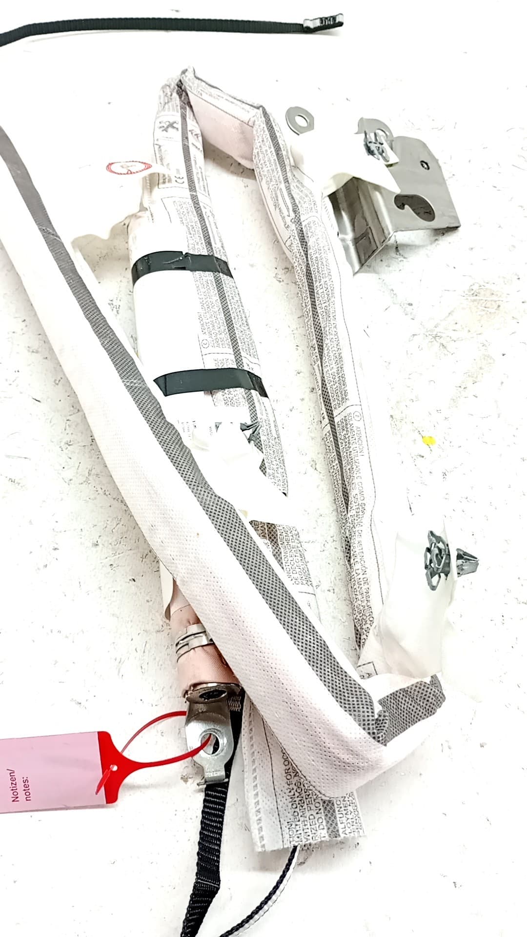 Airbag cortina delantero izquierdo CITROEN BERLINGO FURGÓN 2