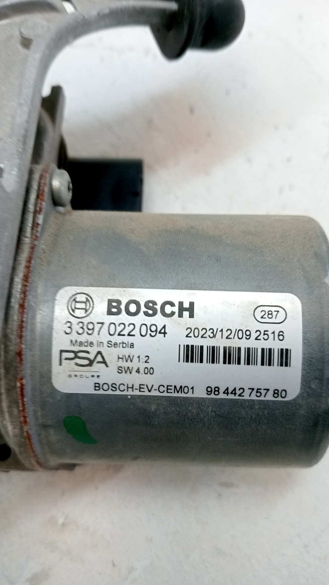Motor limpia delantero OPEL ASTRA L (OV5) 2