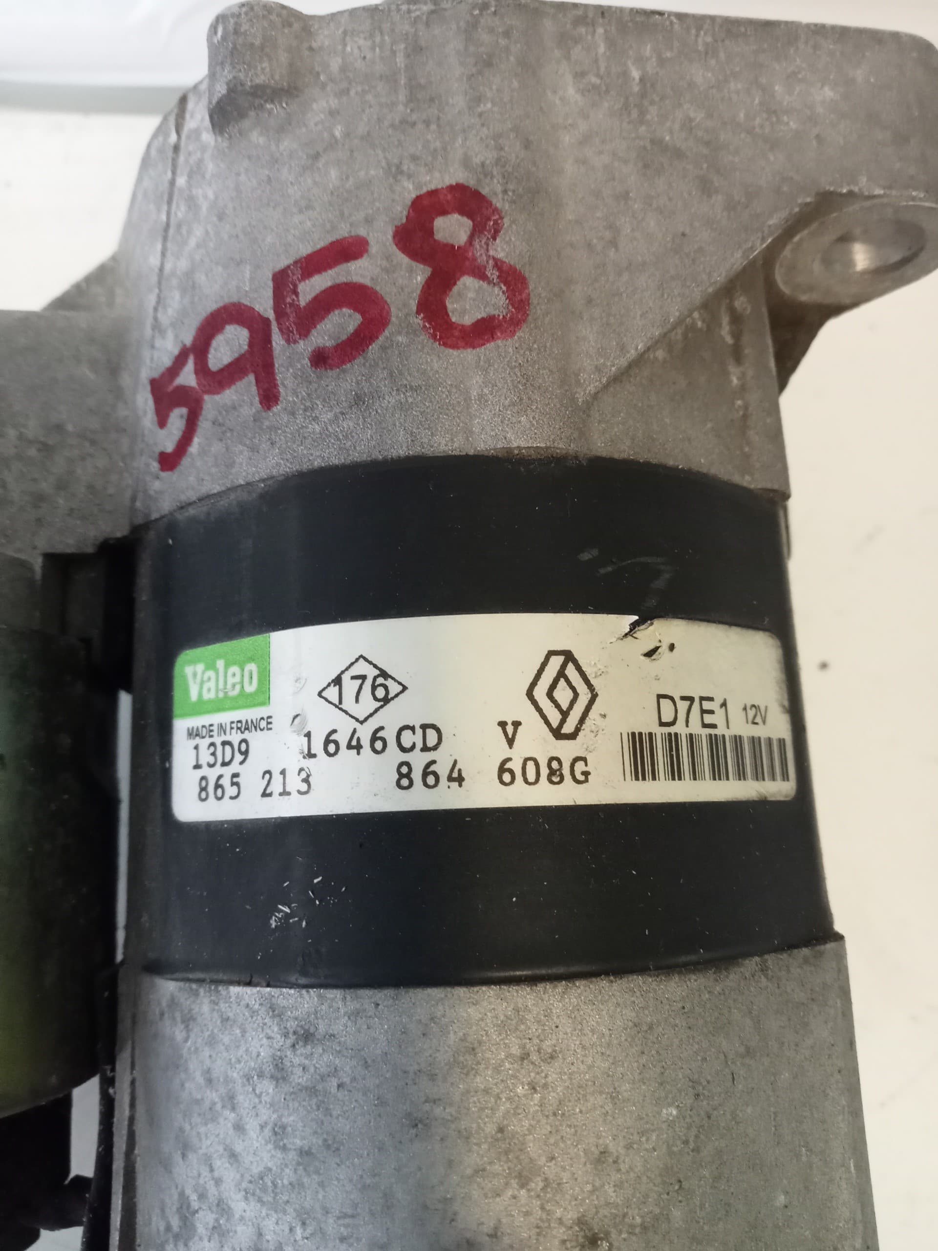 Motor arranque RENAULT CLIO II FASE II (B/CB0)