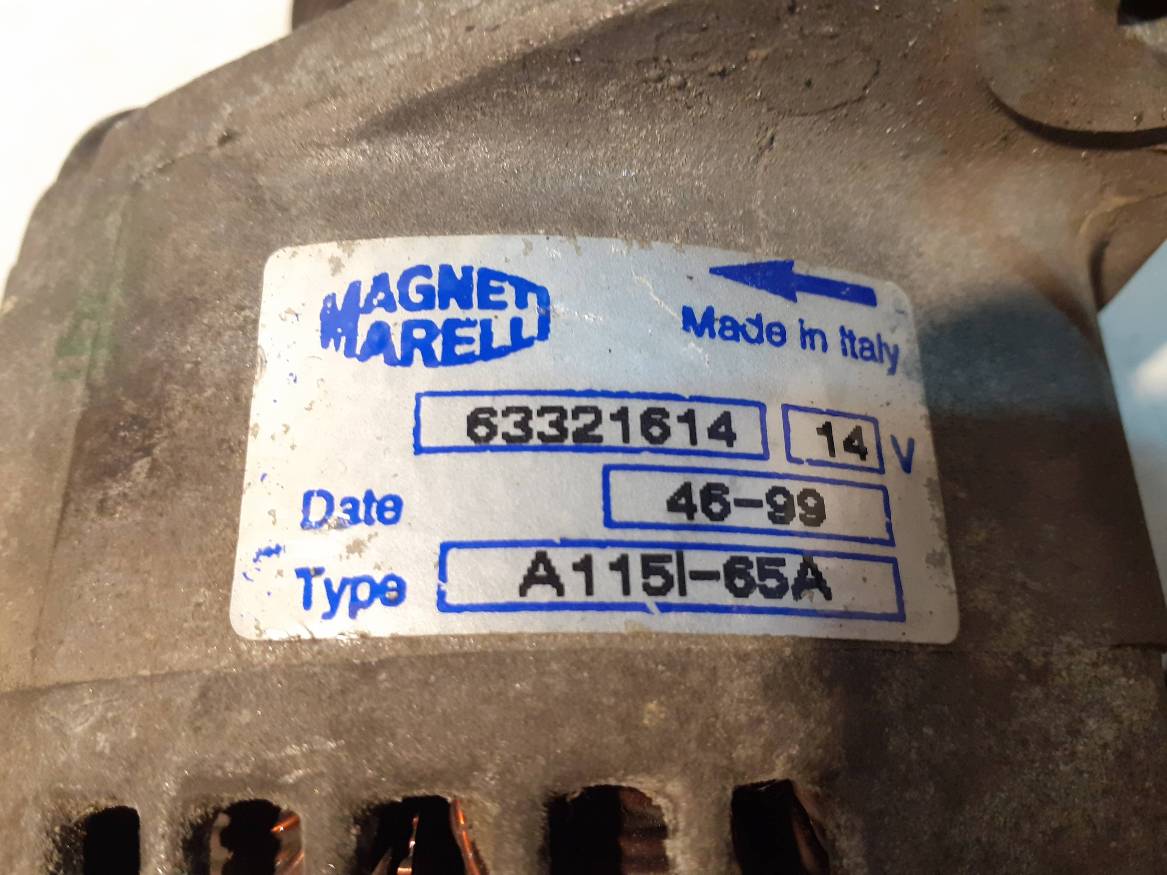Alternador FIAT PUNTO BERLINA (188) 2