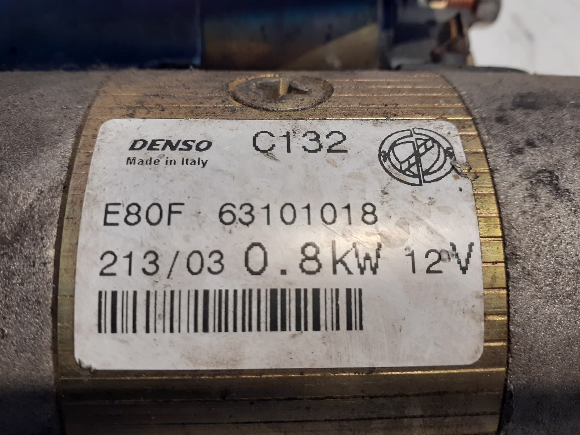 Motor arranque FIAT PUNTO BERLINA (188) 2