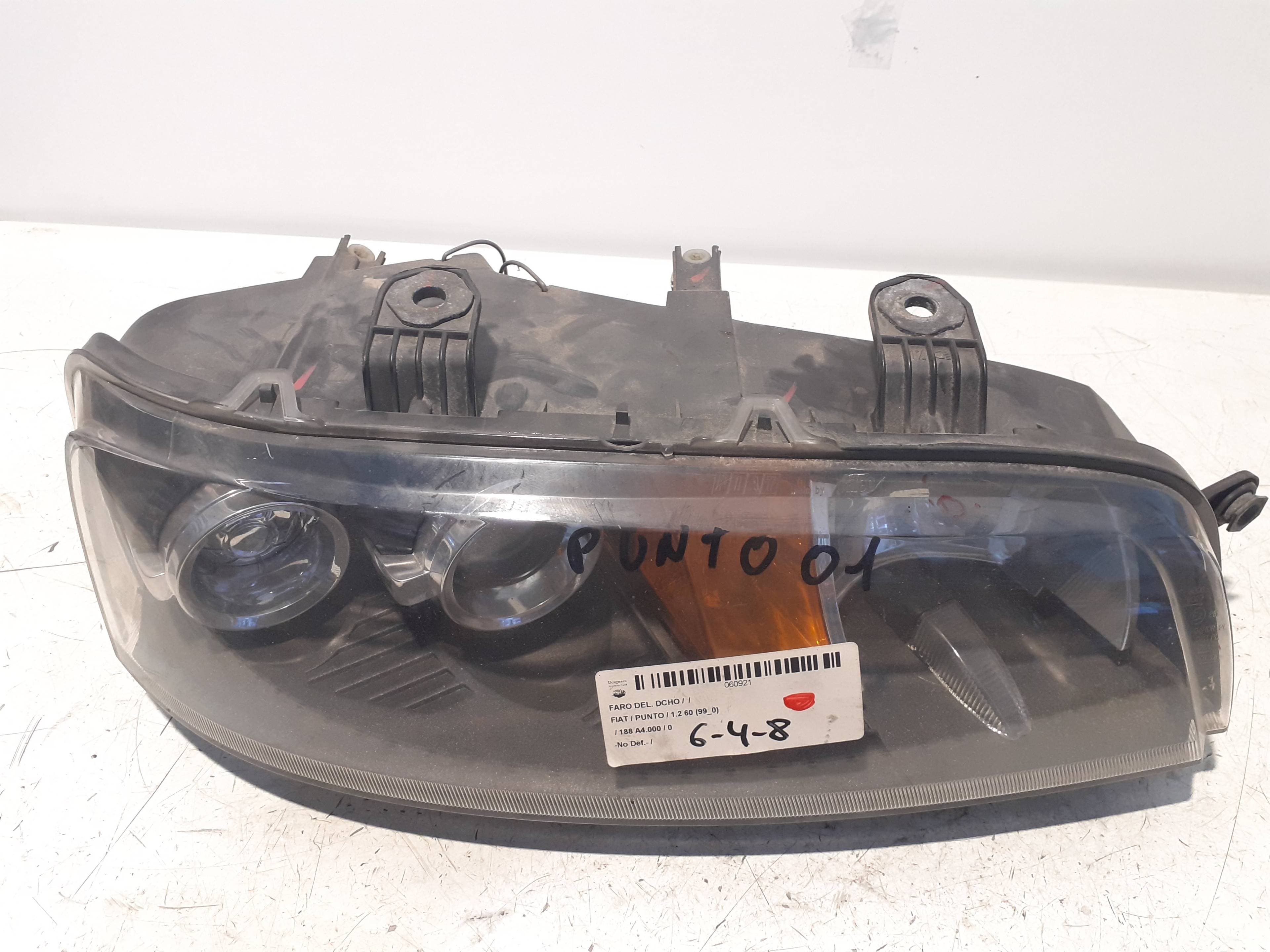 Faro derecho FIAT PUNTO BERLINA (188) 2