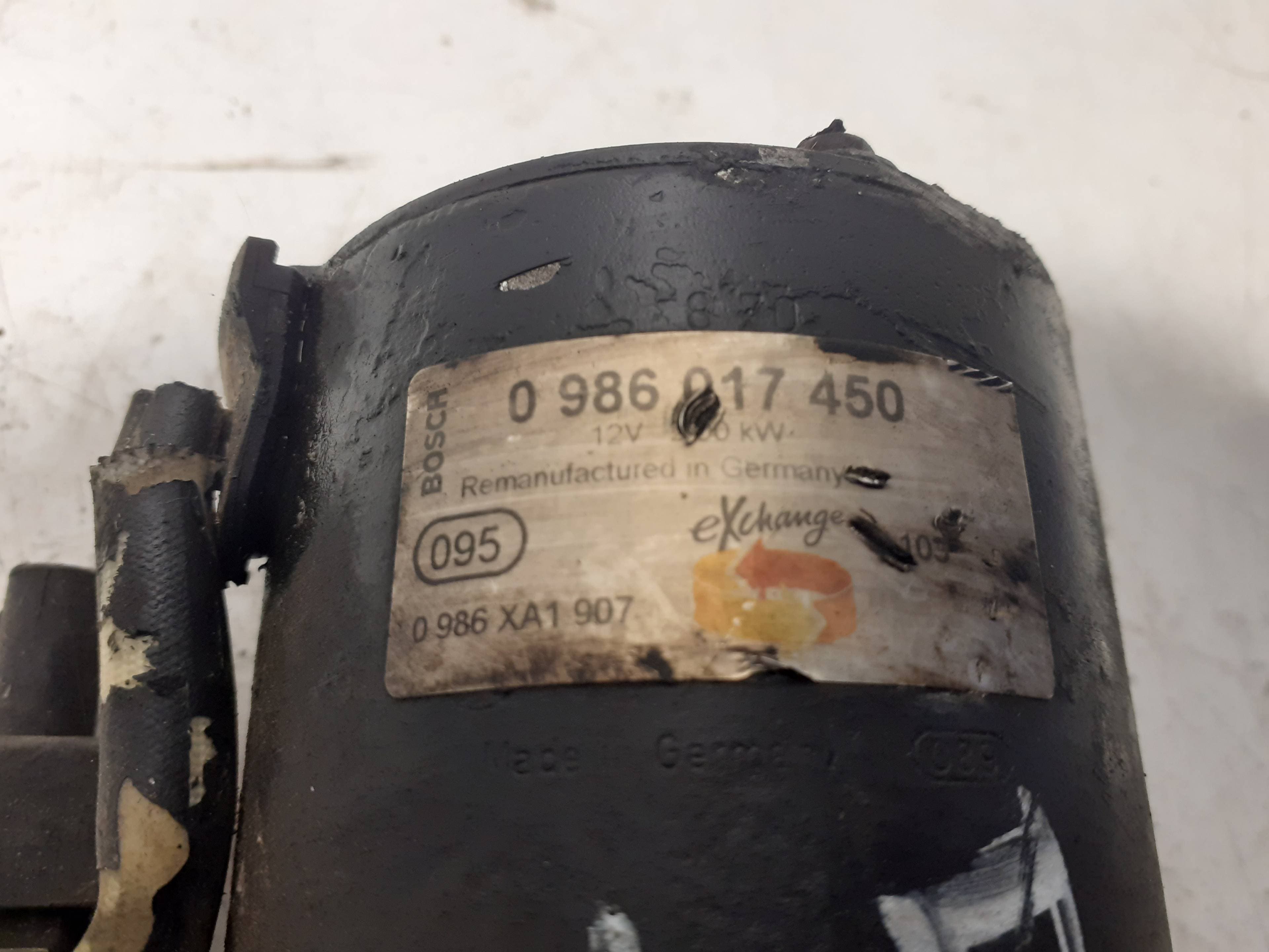 Motor arranque VOLKSWAGEN POLO CLASSIC (6V2) 2