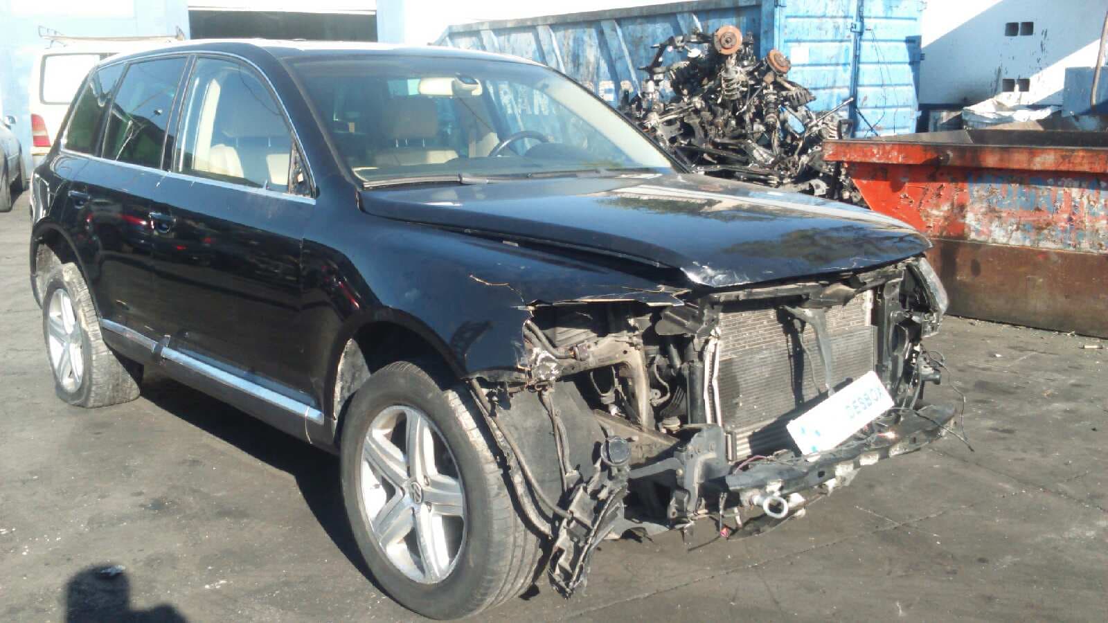 Recambio de CERRADURA PUERTA DELANTERA DERECHA para VOLKSWAGEN TOUAREG (7LA) BAC referencia OEM IAM 3D1837016AC  - NEGRO