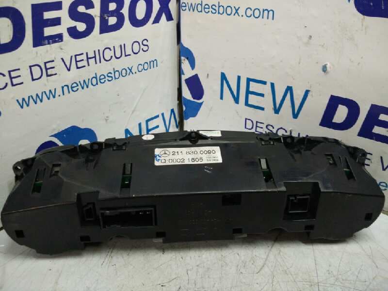 Recambio de MANDO CLIMATIZADOR para MERCEDES-BENZ CLASE E (W211) BERLINA OM647961 referencia OEM IAM    - AZUL 2