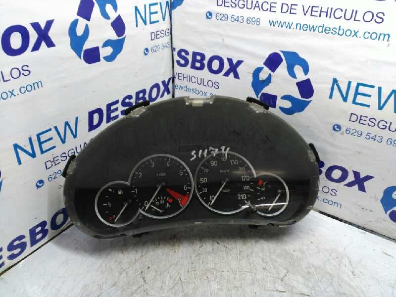 Recambio de CUADRO INSTRUMENTOS para PEUGEOT 206 4-TRG. 1.4 KFWTU3JP referencia OEM IAM 9659731180   - AZUL