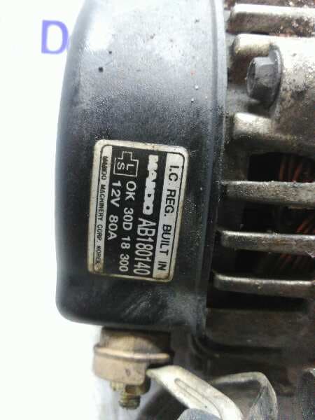 Recambio de ALTERNADOR para KIA SHUMA II 1.6 LS 4 Berlina GA6D referencia OEM IAM AB180140   - BEIGE 2
