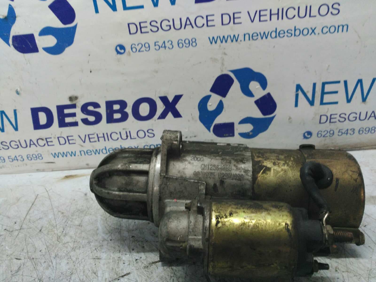 Recambio de MOTOR ARRANQUE para OPEL VECTRA C BERLINA 2.2 16V CAT (Z 22 SE) Z22SE referencia OEM IAM 12564088 3