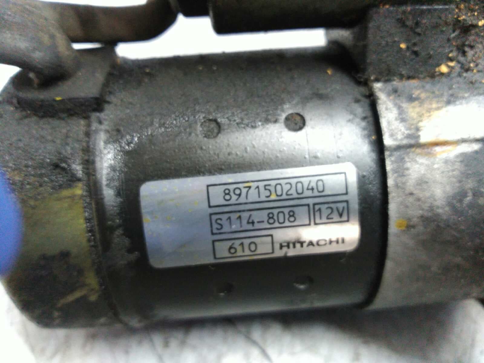 Recambio de MOTOR ARRANQUE para CHEVROLET KALOS 1.4 referencia OEM IAM 8971502040 3