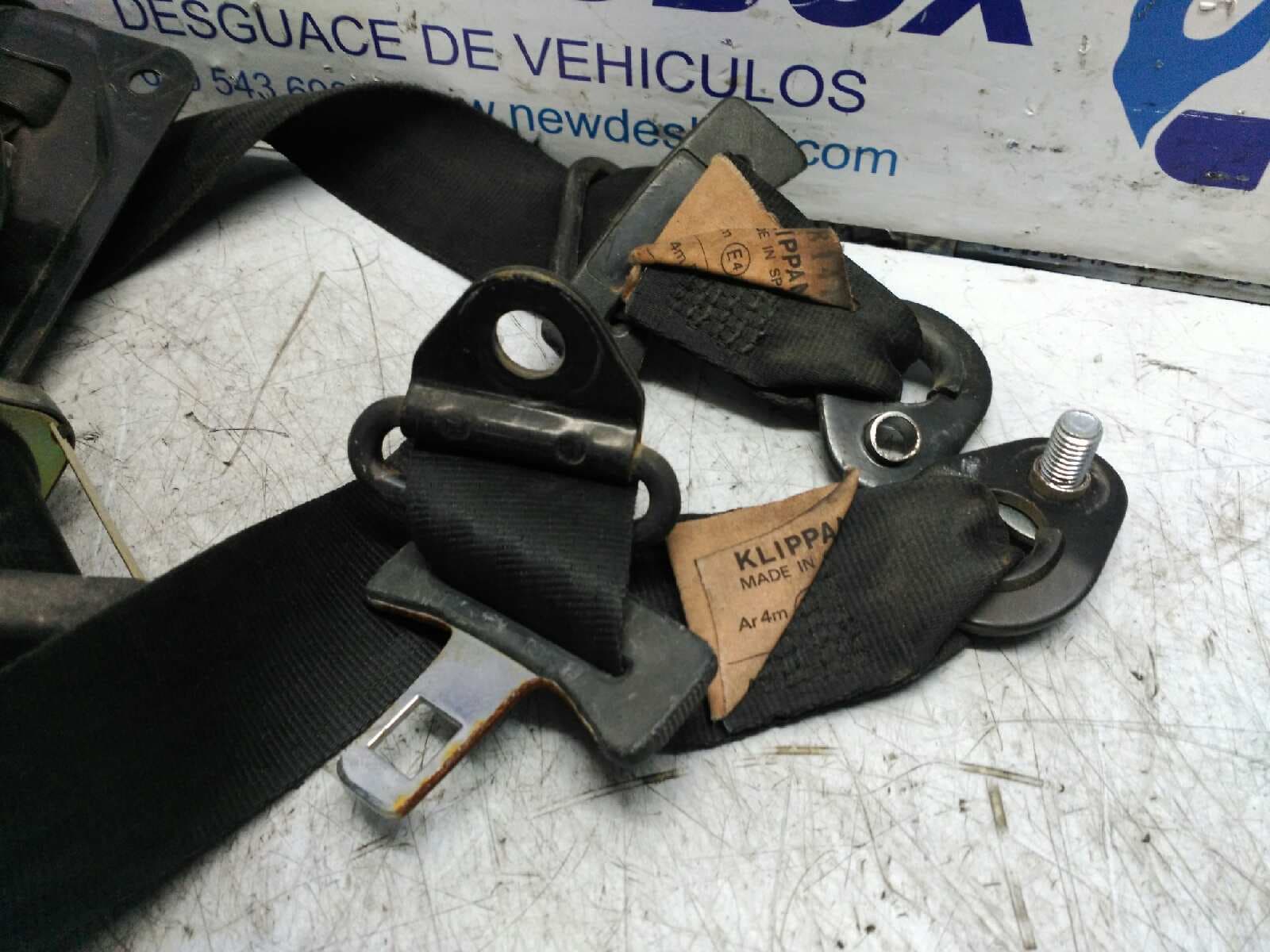 Recambio de CINTURON TRASERO IZQUIERDO para SUZUKI SAMURAI (SJ) F10A referencia OEM IAM    - VERDE 2