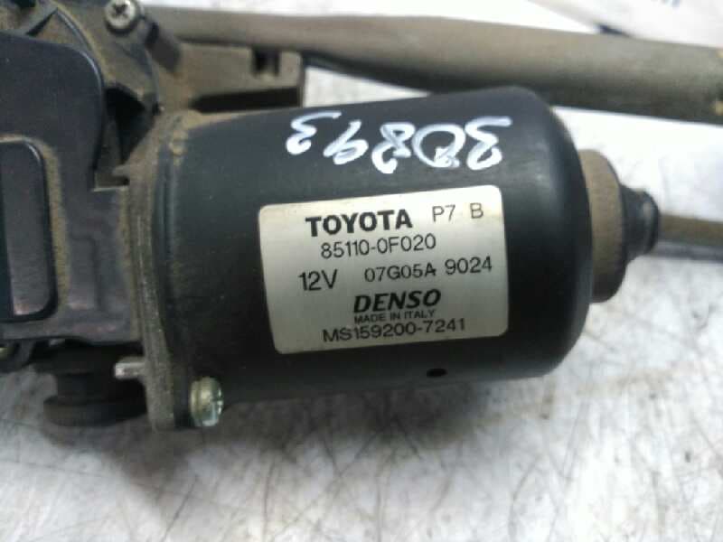 Recambio de MOTOR LIMPIA DELANTERO para TOYOTA COROLLA VERSO (R1) 1CDFTV referencia OEM IAM 851100F020   - NEGRO 2