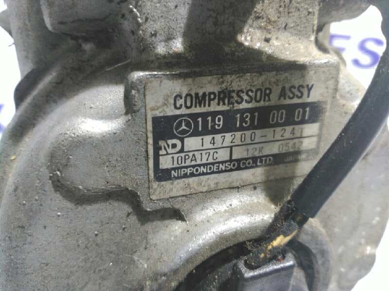 Recambio de COMPRESOR AIRE ACONDICIONADO para MERCEDES-BENZ CLASE SL (W129) referencia OEM IAM 1191310001 4