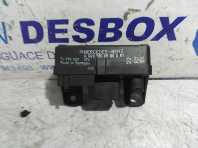 Recambio de CAJA PRECALENTAMIENTO para MERCEDES-BENZ CLASE E (W210) BERLINA DIESEL 606962 referencia OEM IAM A6489000000   - NEGRO