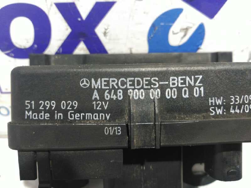 Recambio de CAJA PRECALENTAMIENTO para MERCEDES-BENZ CLASE E (W210) BERLINA DIESEL 606962 referencia OEM IAM A6489000000   - NEGRO 3