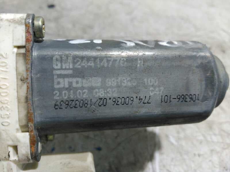 Recambio de MOTOR ELEVALUNAS TRASERO IZQUIERDO para OPEL VECTRA C referencia OEM IAM 24414776 3