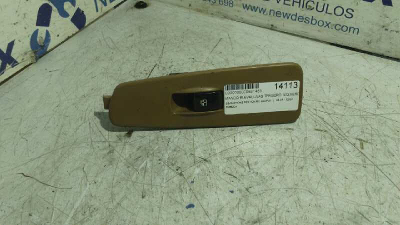 Recambio de MANDO ELEVALUNAS TRASERO IZQUIERDO para SSANGYONG REXTON RX 290 Full D/662LA referencia OEM IAM 8584008000   - AZUL
