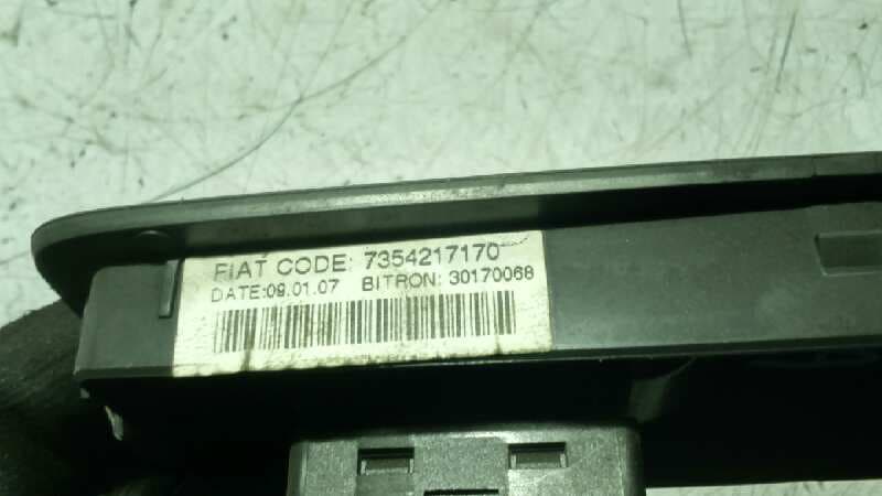 Recambio de MANDO ELEVALUNAS DELANTERO DERECHO para FIAT DUCATO CAJA ABEIRTA 33 (06.2006 =>) 2.3 JTD CAT F1AE0481D referencia OEM IAM 7354217170   - BLANCO 3