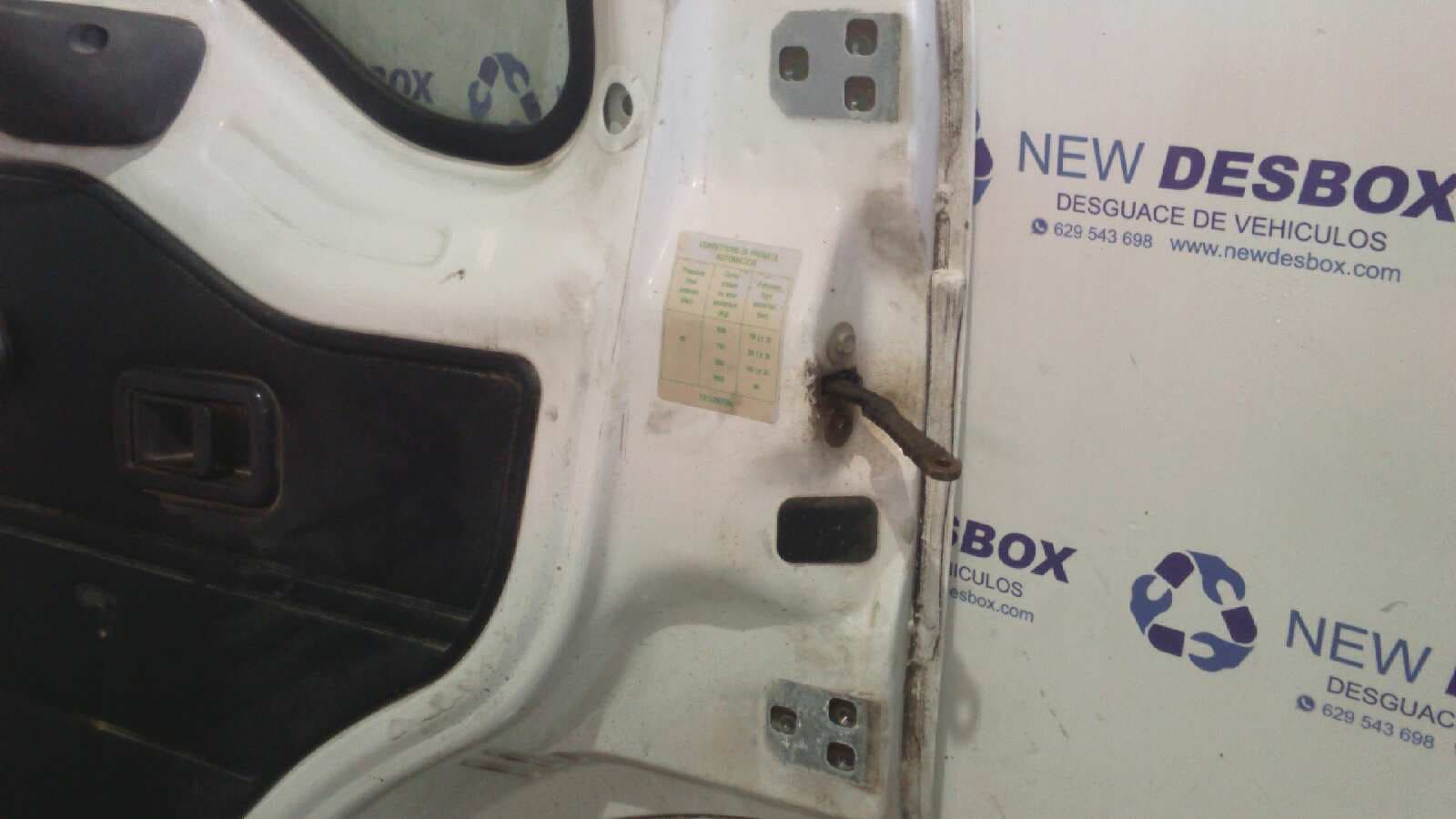Recambio de PUERTA DELANTERA IZQUIERDA para FIAT DUCATO CAJA ABIERTA 2,8 (DESDE 03.94) 2.8 TDI CAT 814043 referencia OEM IAM    - BLANCO 2
