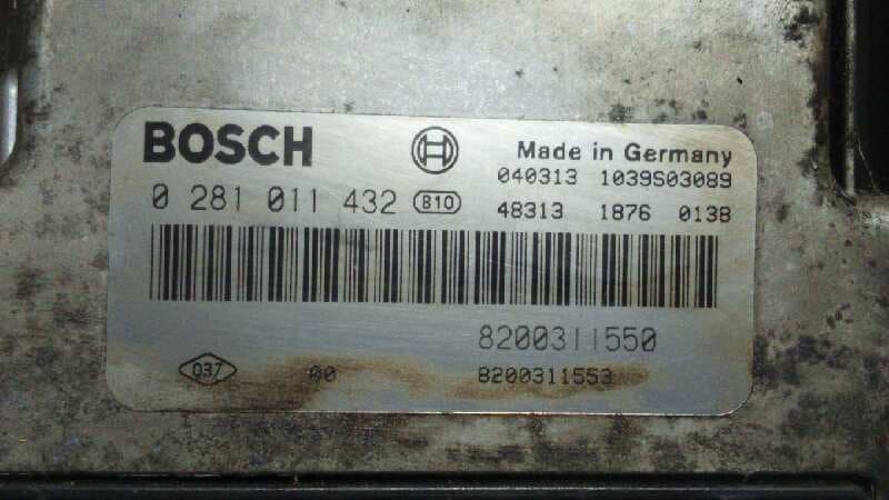 Recambio de CENTRALITA MOTOR UCE para OPEL MOVANO (2004 =>) G9U A7 referencia OEM IAM 8200311550 5