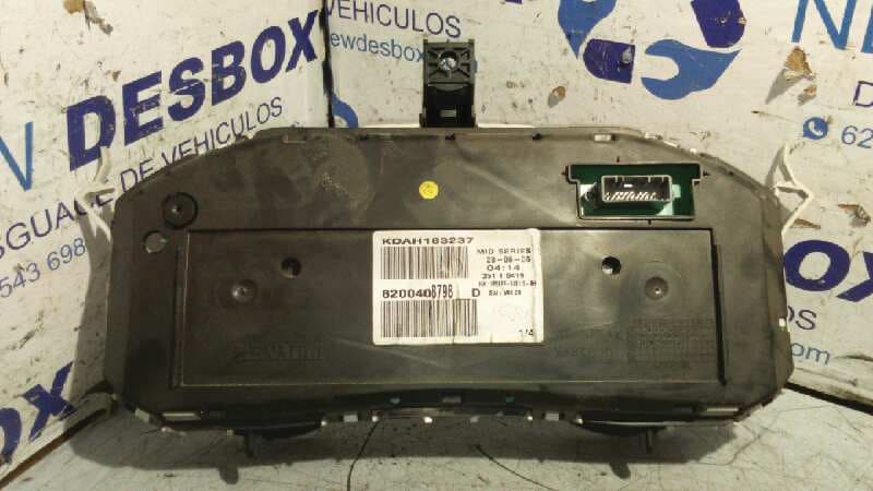 Recambio de CUADRO INSTRUMENTOS para RENAULT MEGANE II COUPE/CABRIO Emotion            referencia OEM IAM 8200409798   - ROJO 5