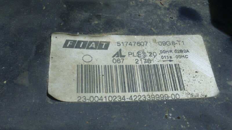 Recambio de FARO IZQUIERDO para FIAT IDEA (135) 1.4 16V Active (I+A) 843A1000 referencia OEM IAM 51747607   - BLANCO 6