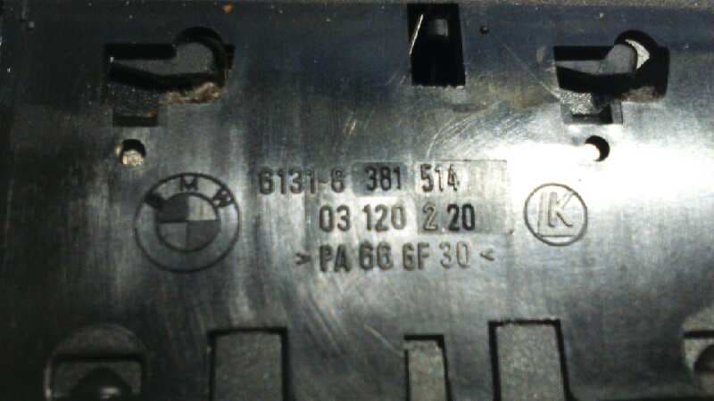 Recambio de MANDO ELEVALUNAS DELANTERO DERECHO para BMW SERIE 3 BERLINA (E46) 3.0 24V Turbodiesel CAT M57306D1 referencia OEM IAM 61318381514   - GRIS 2