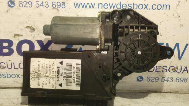 Recambio de MOTOR ELEVALUNAS TRASERO IZQUIERDO para AUDI A4 BERLINA (8E) 2.0 20V CAT (ALT) ALT referencia OEM IAM    - GRIS 2