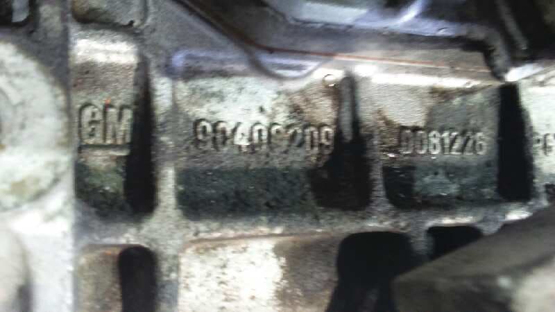Recambio de CAJA CAMBIOS para OPEL ASTRA G BERLINA 1.7 16V DTI CAT (Y 17 DT / LR6) Y17DT referencia OEM IAM 2