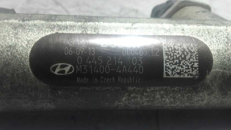 Recambio de RAMPA INYECTORA para HYUNDAI H1 2.5 CRDi CAT D4CB referencia OEM IAM M314004A440   - BLANCO 2