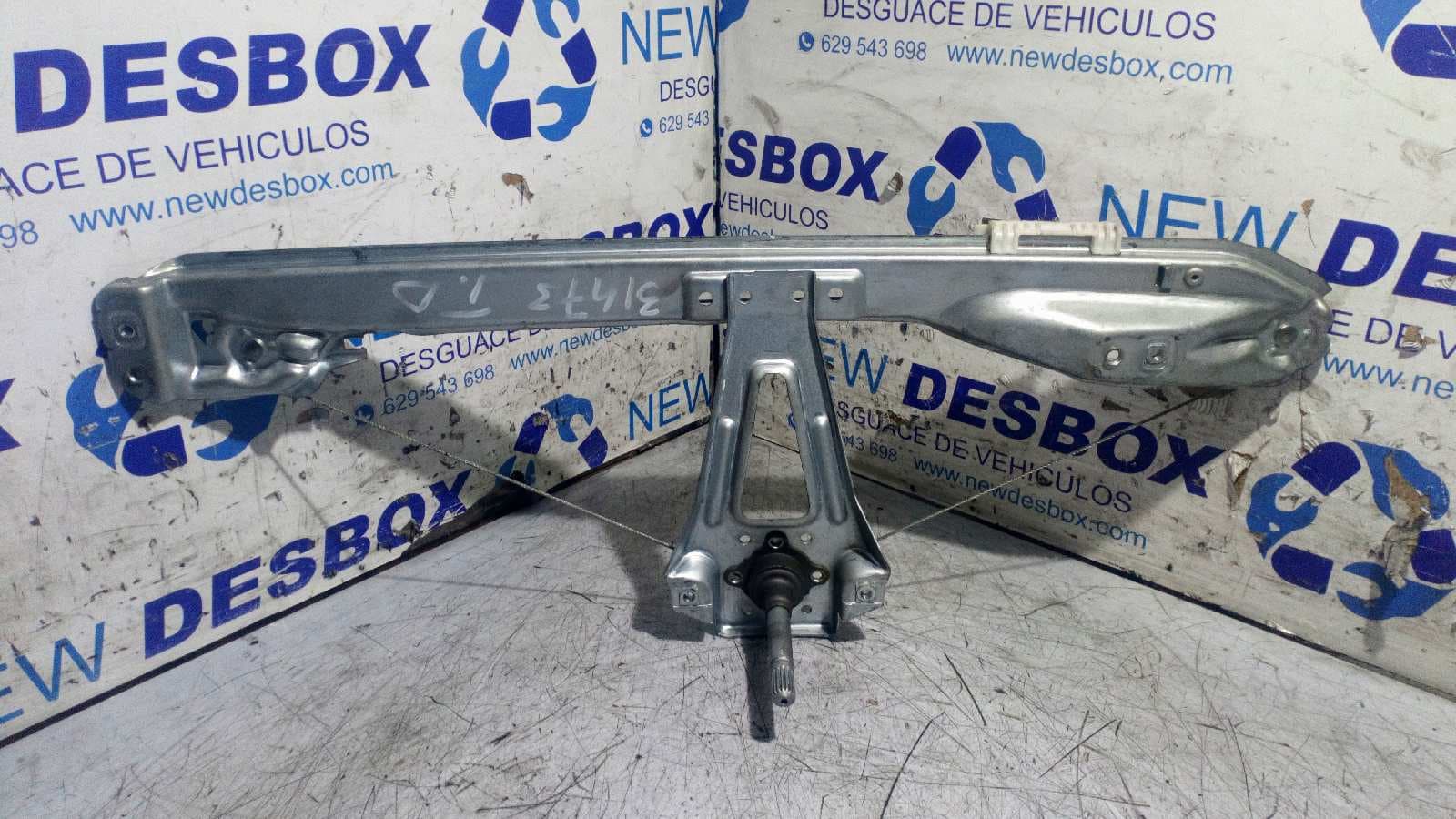 Recambio de ELEVALUNAS TRASERO DERECHO para RENAULT CLIO III 20 Aniversario K9K766 referencia OEM IAM 8200291155   - BLANCO