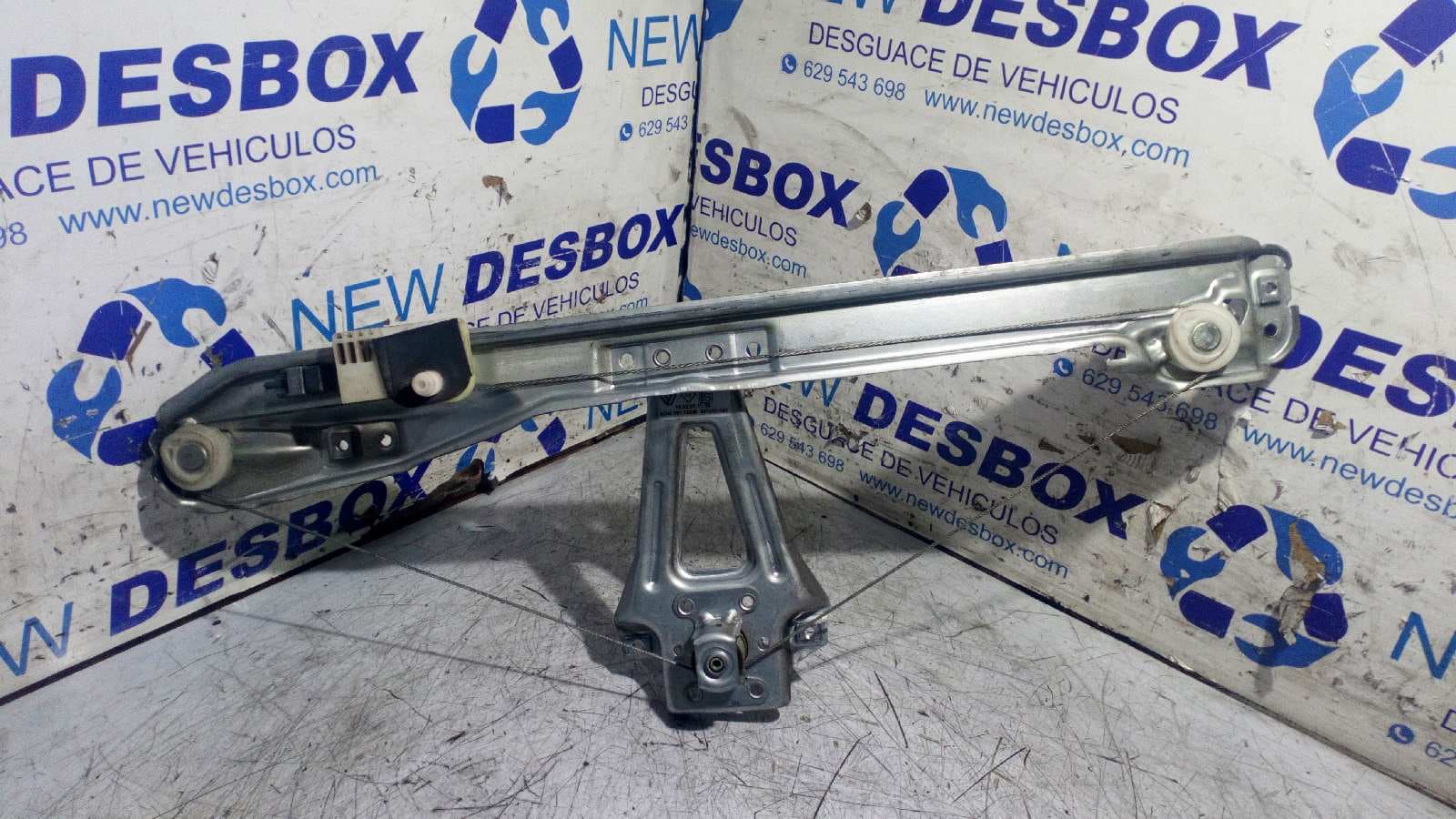 Recambio de ELEVALUNAS TRASERO DERECHO para RENAULT CLIO III 20 Aniversario K9K766 referencia OEM IAM 8200291155   - BLANCO 3