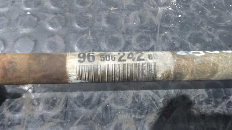 Recambio de TRANSMISION DELANTERA IZQUIERDA para CITROEN C2 Empresa 8HX referencia OEM IAM 9650624280   - AZUL 2