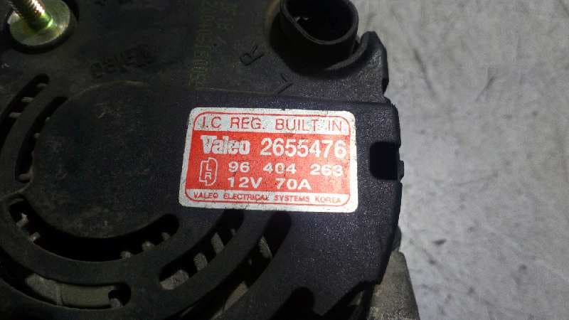 Recambio de ALTERNADOR para DAEWOO KALOS 1.2 B12S1  referencia OEM IAM 2655476 2