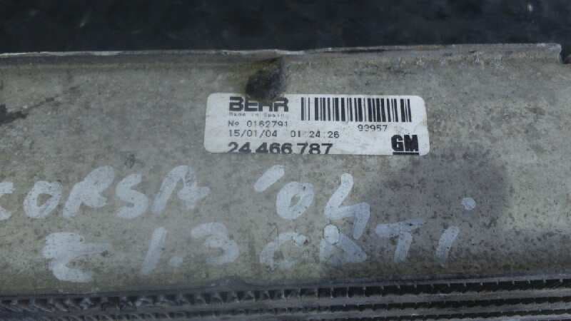 Recambio de INTERCOOLER para OPEL CORSA C 1.3 16V CDTI CAT (Z 13 DT / LN9) referencia OEM IAM 24466787 4