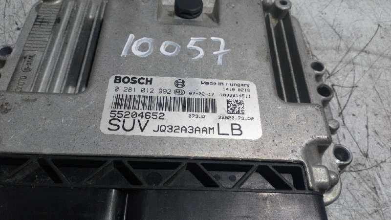 Recambio de CENTRALITA MOTOR UCE para SUZUKI SX4 RW (EY) GL+ D19AA referencia OEM IAM 0281012992    - NEGRO 2