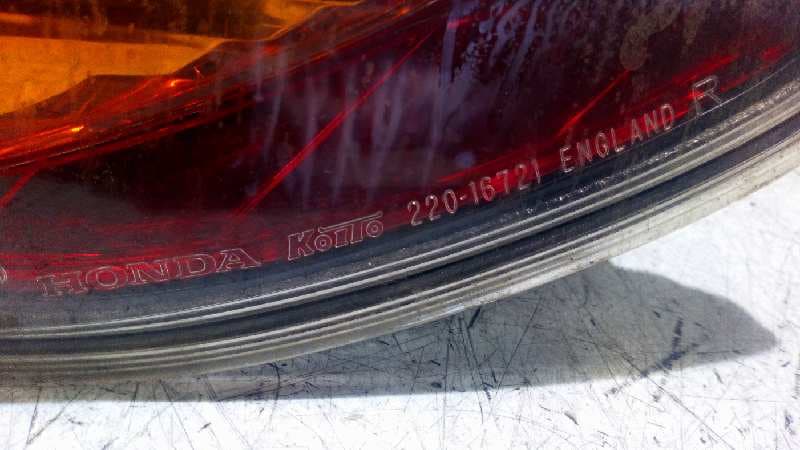 Recambio de PILOTO TRASERO DERECHO para HONDA CIVIC BERLINA 5 (FK) 1.8 VTEC CAT R18A2 referencia OEM IAM 22016721   - ROJO 3