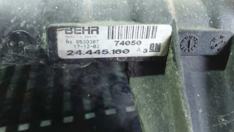 Recambio de RADIADOR AGUA para OPEL CORSA C Blue Line Z10XEP referencia OEM IAM 24445160   - GRIS 3